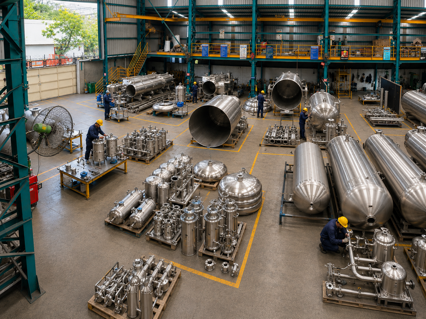 Quality inspection at Fabri-Tek Engineers
